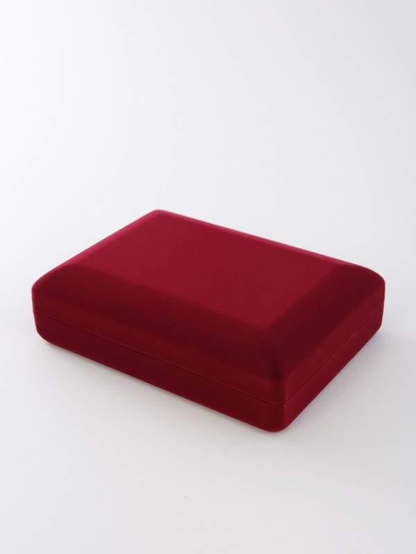  Футляр (142х102х42 мм) на 2 монеты в капсулах (диаметр 46 мм), светло-бордовый