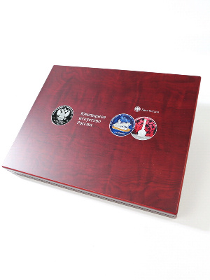 Нанесение изображения для серии монет Ювелирное искусство России