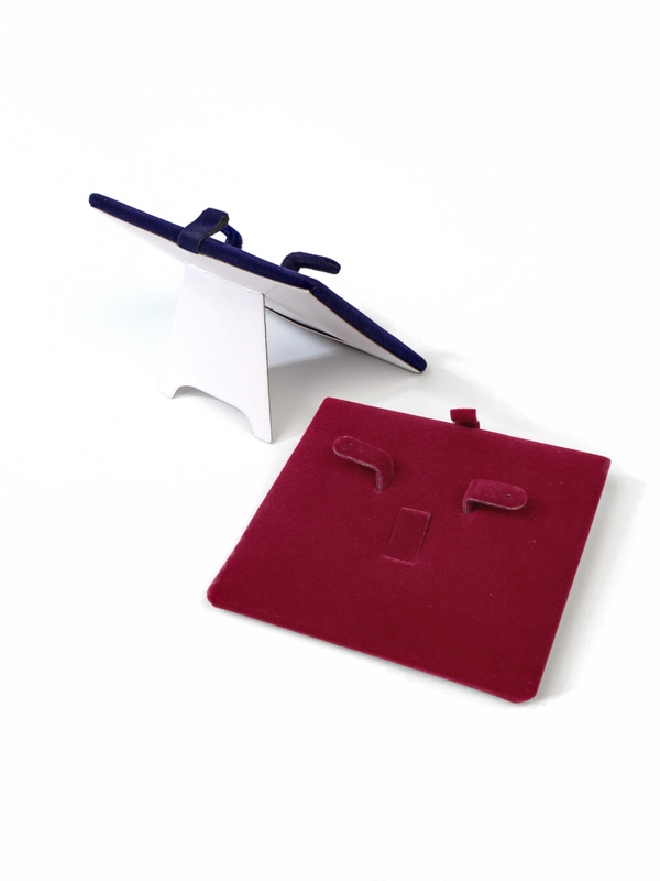 Ложемент, вкладыш 80х86х6 мм. Под комплект (3 язычка), тёмно-синий