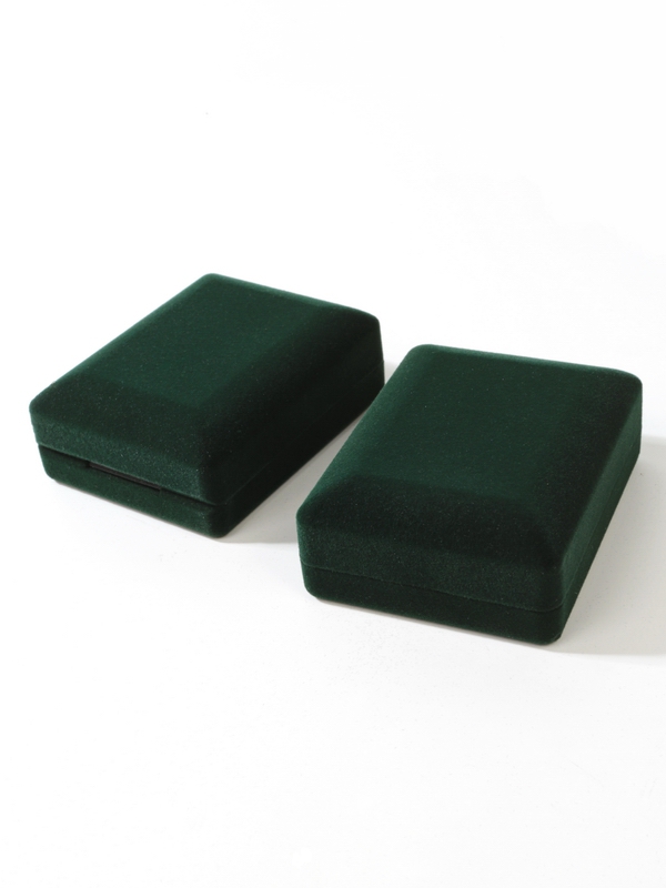  Футляр (61х79х32 мм) для одной монеты в капсуле (диаметр 44 мм), зелёный