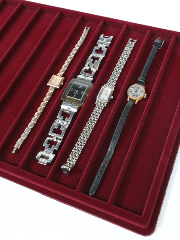  Планшет L (222х333х13 мм) на 11 ячеек (198х25х8 мм), тёмно-бордовый