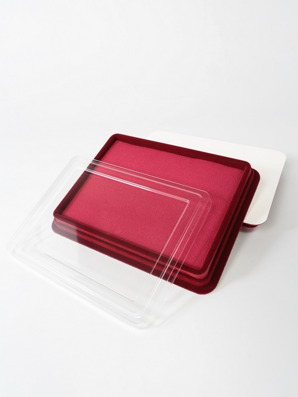  Сувенирная упаковка (181х142х22 мм) с поролоновой вставкой, зелёный