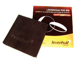 Салфетка для ухода за оптикой, 200х200 мм. Levenhuk, P20 NG, 29282