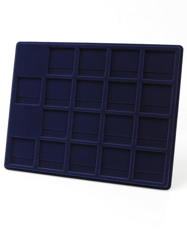  Планшет S (234х296х12 мм) для монет СССР регулярного выпуска. 1961–1991. В капсулах Quadrum, тёмно-синий