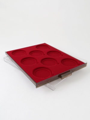 Кассета MB для 8 монет, медалей d-70 мм