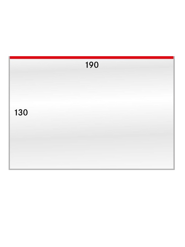 Листы-обложки для крупных объектов (190х130 мм). Упаковка 50 шт. Lindner, 885LP