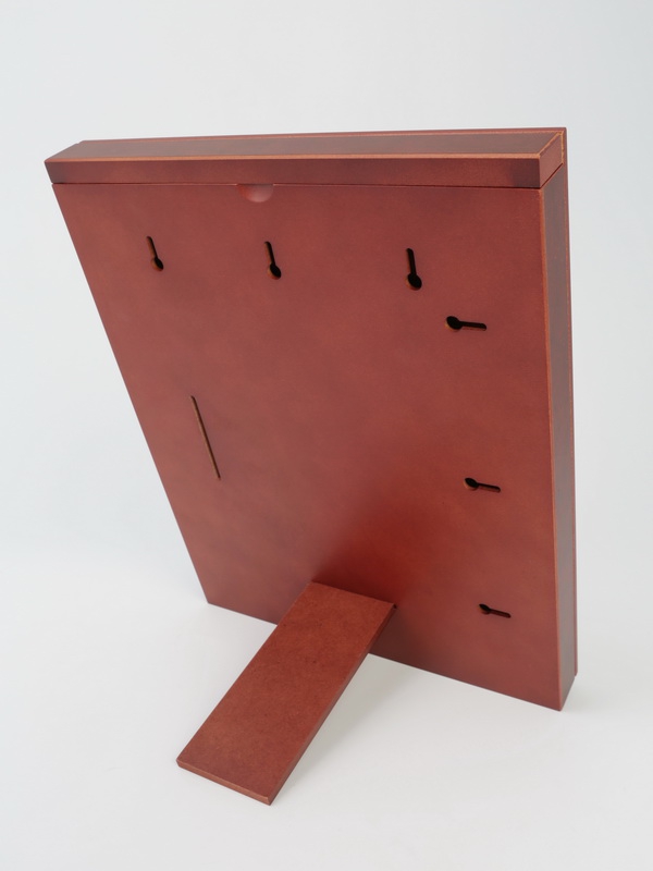  Витрина LOUVRE для 20 монет в капсулах (диаметр 46 мм), светло-бордовый