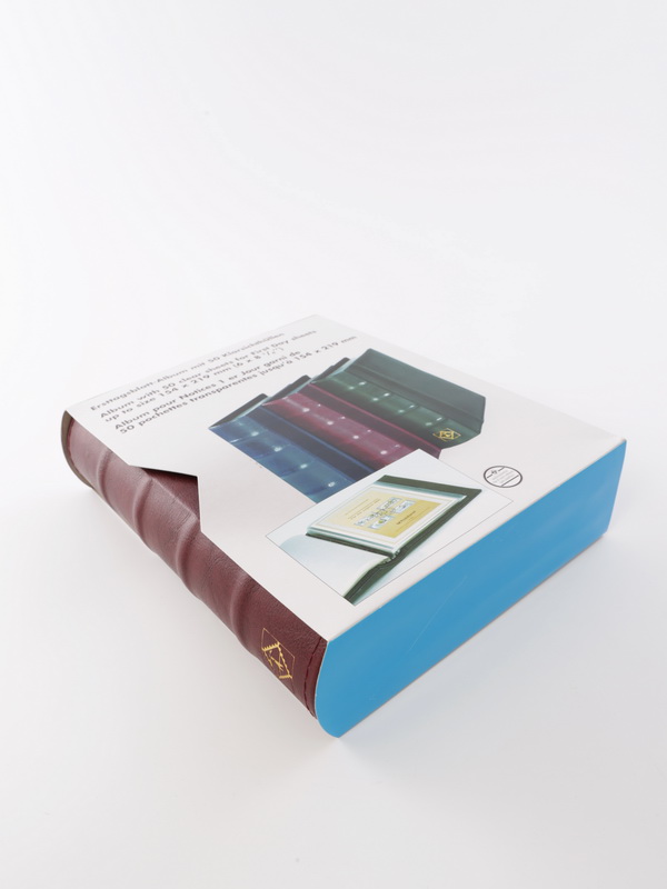 Альбом для листов первого дня. ETB. Бордовый. Leuchtturm, 335501