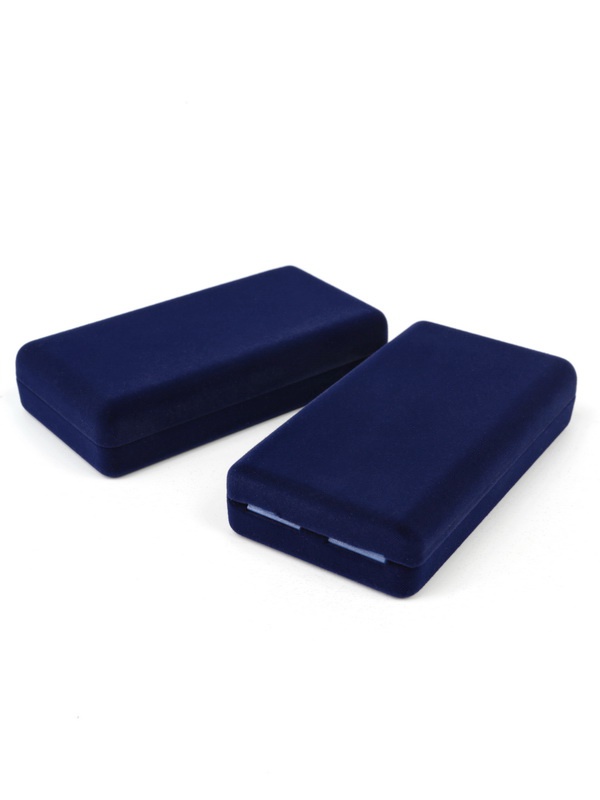 Футляр (62х116х26 мм) под медаль РФ d-32 мм с пятиугольной колодкой, тёмно-синий