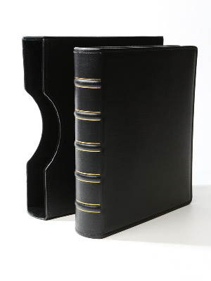 Альбом J2.0 OPTIMA-Classic (без листов) + шубер (защитная кассета). Чёрный. PCCB MINGT, 810432