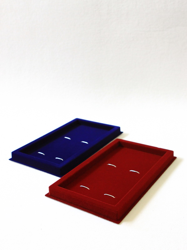  Сувенирная упаковка под набор из 2-х столовых предметов (145х255х32 мм), тёмно-синий