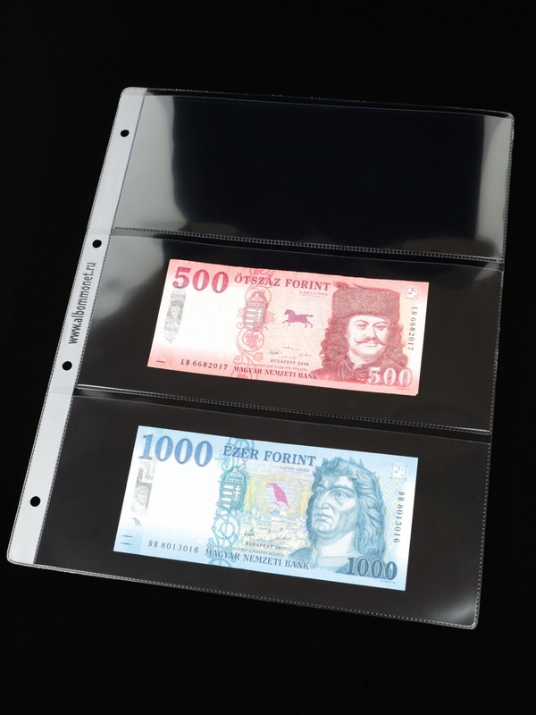Лист-обложка ГРАНДЕ (Россия) (250х311 мм) из прозрачного пластика на 3 ячейки (225х93 мм). Professional. Albommonet, ЛБГ3