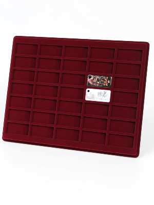 Планшет S (234х296х12 мм) для 35 брелоков Тройка Московского метрополитена