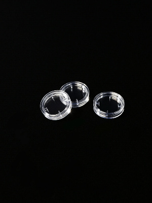 Капсулы для монет Mini 17,5 мм (внешний диаметр 28 мм), в упаковке 10 шт