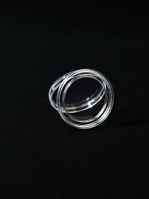 Капсулы для монет 33 мм (круг) (в упаковке 10 шт)