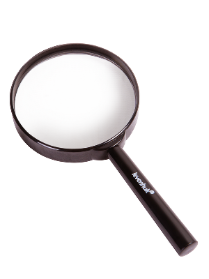 Лупа ручная, 2-кратное увеличение (75 мм). Levenhuk, Zeno Handy ZH7, 74047