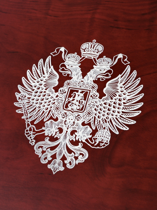 Нанесение логотипа Императорский герб России