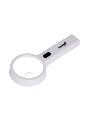 Лупа ручная, 2х и 6-кратное увеличение (90 мм / 21 мм). Levenhuk, Zeno Handy ZH35, 74060