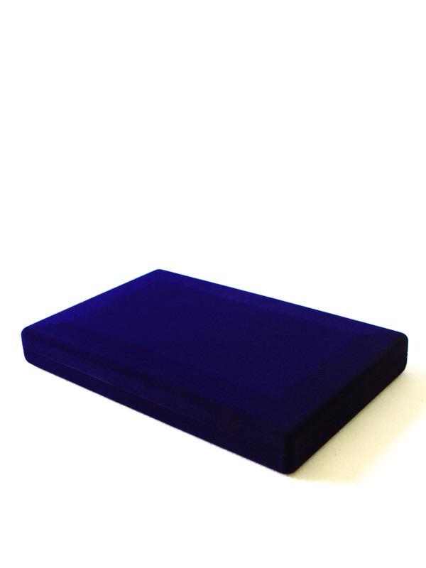  Футляр (217х141х29 мм) для 6 монет в капсулах (диаметр 46 мм), тёмно-синий