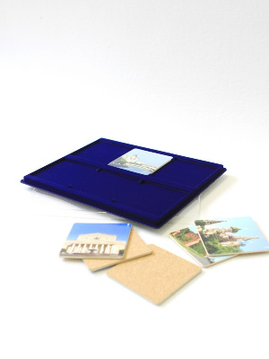 Планшет S (234х296х12 мм) для подставок под бокалы (бирдекелей)