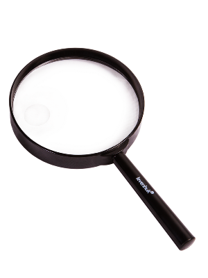 Лупа ручная, 2х и 4-кратное увеличение (100 мм / 20 мм). Levenhuk, Zeno Handy ZH11, 74049