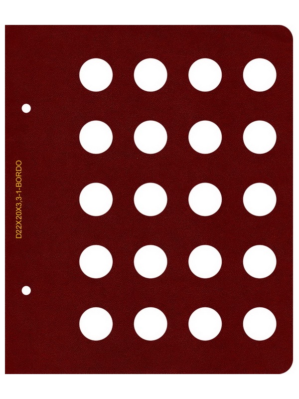 Альбом для памятных монет РФ серии «Человек труда». Альбо Нумисматико, 129-22-06