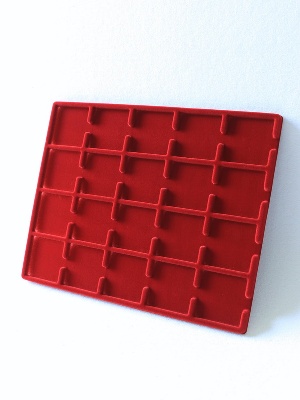 Вставка в кассету МВ (для 20 монет в капсулах «Quadrum» (50х50х6 мм), Leuchtturm