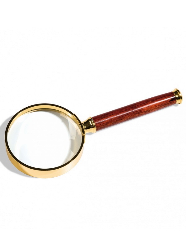 Лупа с рукояткой ROSEWOOD 80, 2-кратное увеличение. Leuchtturm, 343483