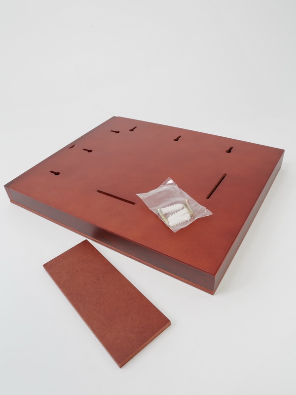  Витрина LOUVRE для 20 монет в капсулах (диаметр 46 мм), светло-бордовый