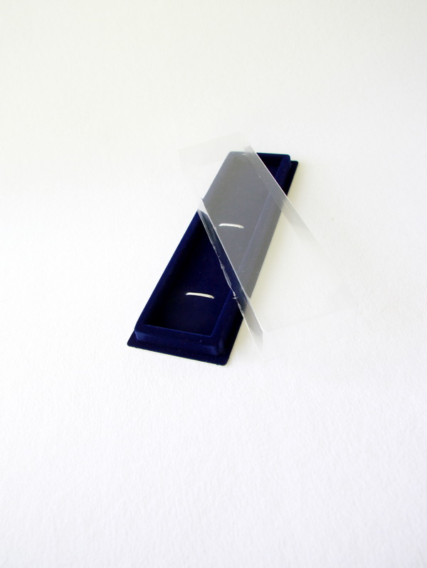  Сувенирная упаковка под ложку, вилку (61х221х28 мм), серый