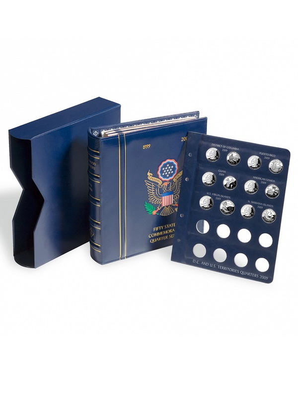 Дополнительный лист для альбома VISTA «Штаты и округа» (квотеры США). Leuchtturm, 337289