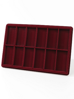 Планшет L (229х341х21 мм) на 12 ячеек (96х49х16 мм)