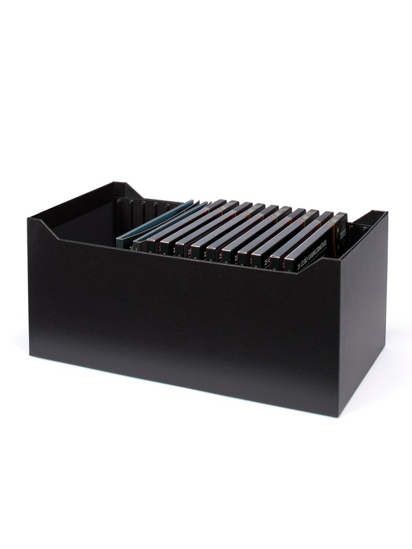 Бокс Logik 152 для архивации 20 больших монетных буклетов (152х130 мм). Leuchtturm, 367869