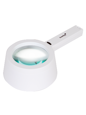 Лупа ручная, 2-кратное увеличение (127 мм). Levenhuk, Zeno Handy ZH45, 74065