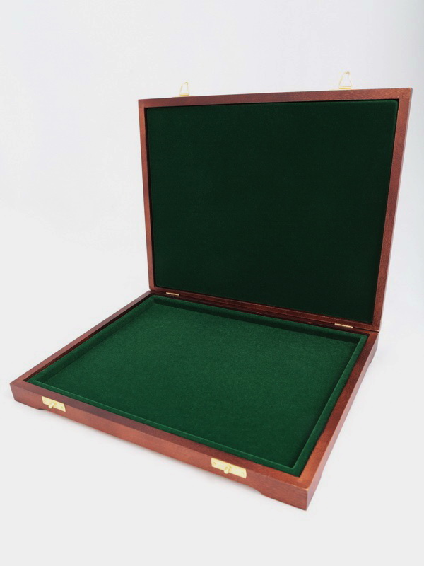 Футляр деревянный Vintage S (305х247х40 мм) на 1 ячейку (207х269х8 мм)