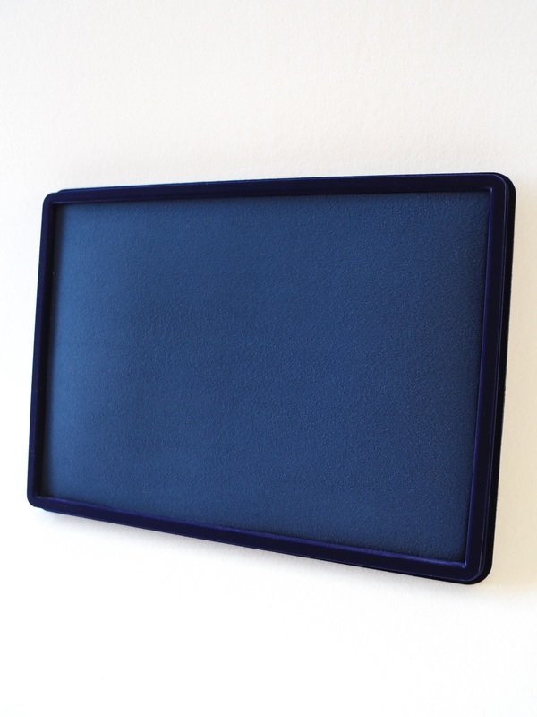  Планшет G (297х399х24 мм) на 1 ячейку (262х363х18 мм) (с поролоновой вставкой), тёмно-синий