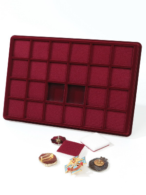 Планшет L (229х341х21 мм) на 24 ячейки (47х47х16 мм) (с поролоновой вставкой)