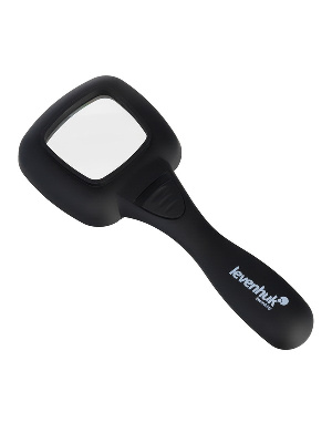 Лупа для чтения, 4-кратное увеличение (45х45 мм). Levenhuk, Zeno Read ZR12, 74068