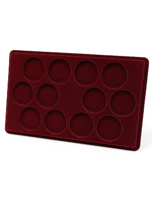 Планшет M (146х236х12 мм) для серии монет Australian Lunar Series II (50 cents, 1/2 oz silver proof) в капсулах