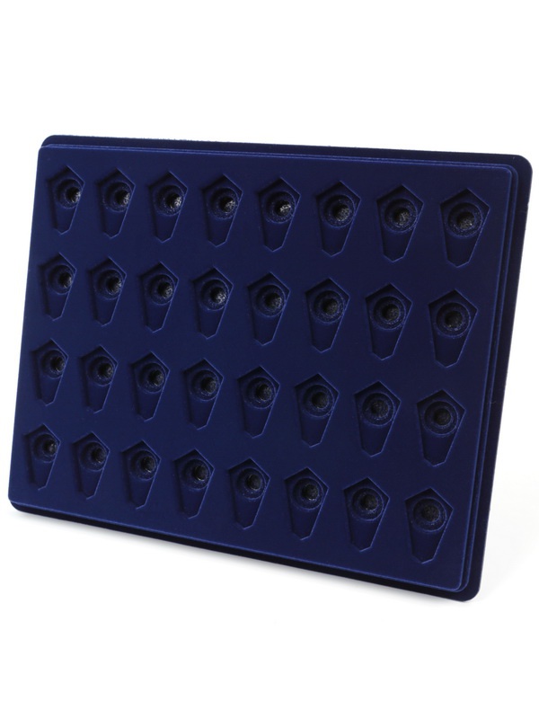  Планшет S (243х304х21 мм) на 32 знака об окончании технического училища, тёмно-синий