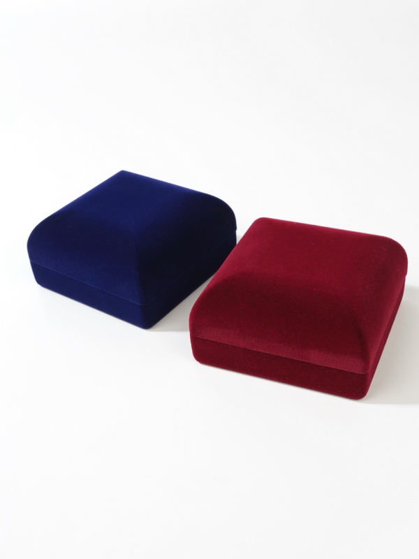 Футляр (76х76х41 мм) для монеты, медали (диаметр 50 мм, толщина 4 мм), тёмно-синий