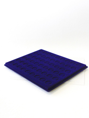 Планшет S (234х296х12 мм) для монет d-24 мм (54 ячейки)