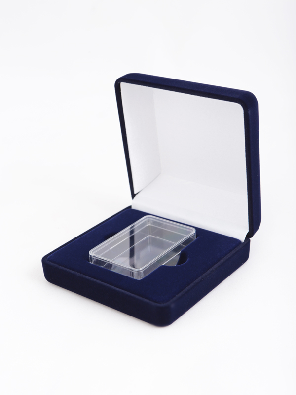 Футляр (92х92х40 мм) для пластиковой капсулы (38х58х15 мм)