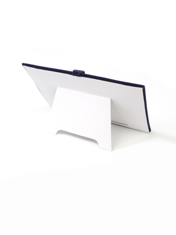 Ложемент, вкладыш 92х137х6 мм. 2 язычка, светло-бордовый