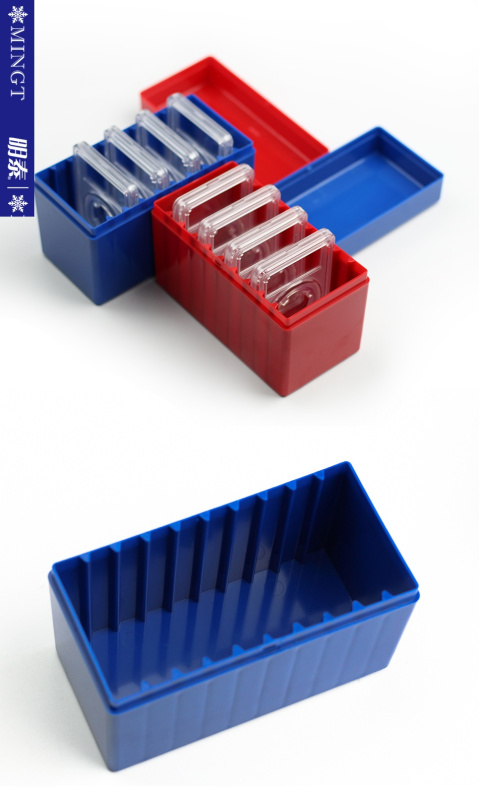 Пластиковый бокс для 10 слабов PCCB (I, II, III), PCGS, NGC, ANA и других слабов для монет. PCCB MINGT