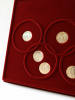 Планшет S (234х296х12 мм) для 7 Олимпийских монет Сочи-2014 без капсул (5 колец)