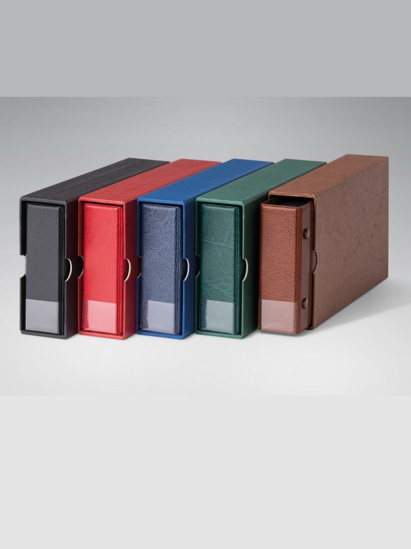 Альбом FDC для больших конвертов первого дня. Чёрный. Prinz, 5000