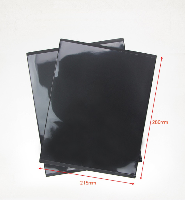 Листы-дисплеи без отверстий 5C (217х278 мм) из прозрачного пластика на 5 ячеек (210х49 мм). Упаковка из 10 листов. PCCB MINGT, 810576