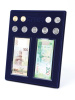 Планшет S (234х296х12 мм) «Крым и Севастополь» (для 2 банкнот в чехлах и 9 монет)