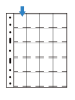 Лист-обложка для монет GRANDE M20K (240х296 мм) из прозрачного пластика на 20 ячеек (50х50 мм). Leuchtturm, 324851/1